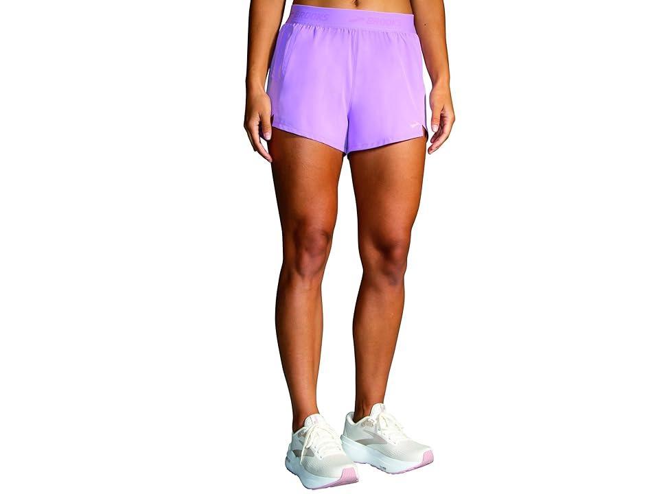 Brooks Chaser 3 Shorts (Bright Orchid) Women's Shorts product image