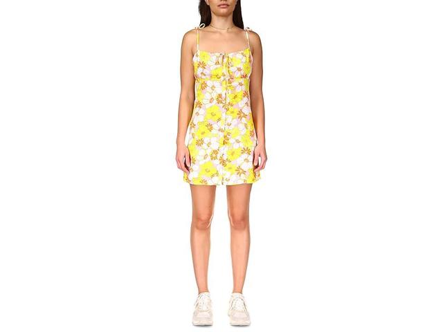 Sanctuary High Heat Linen Blend Sundress (Sunny Days) Women's Dress Product Image