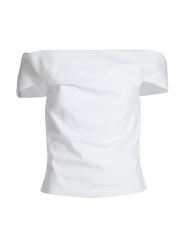 Womens Cant Bare It Cotton Poplin Top Product Image