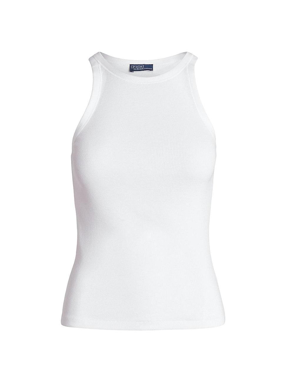 Womens Rib-Knit Slim Tank Product Image