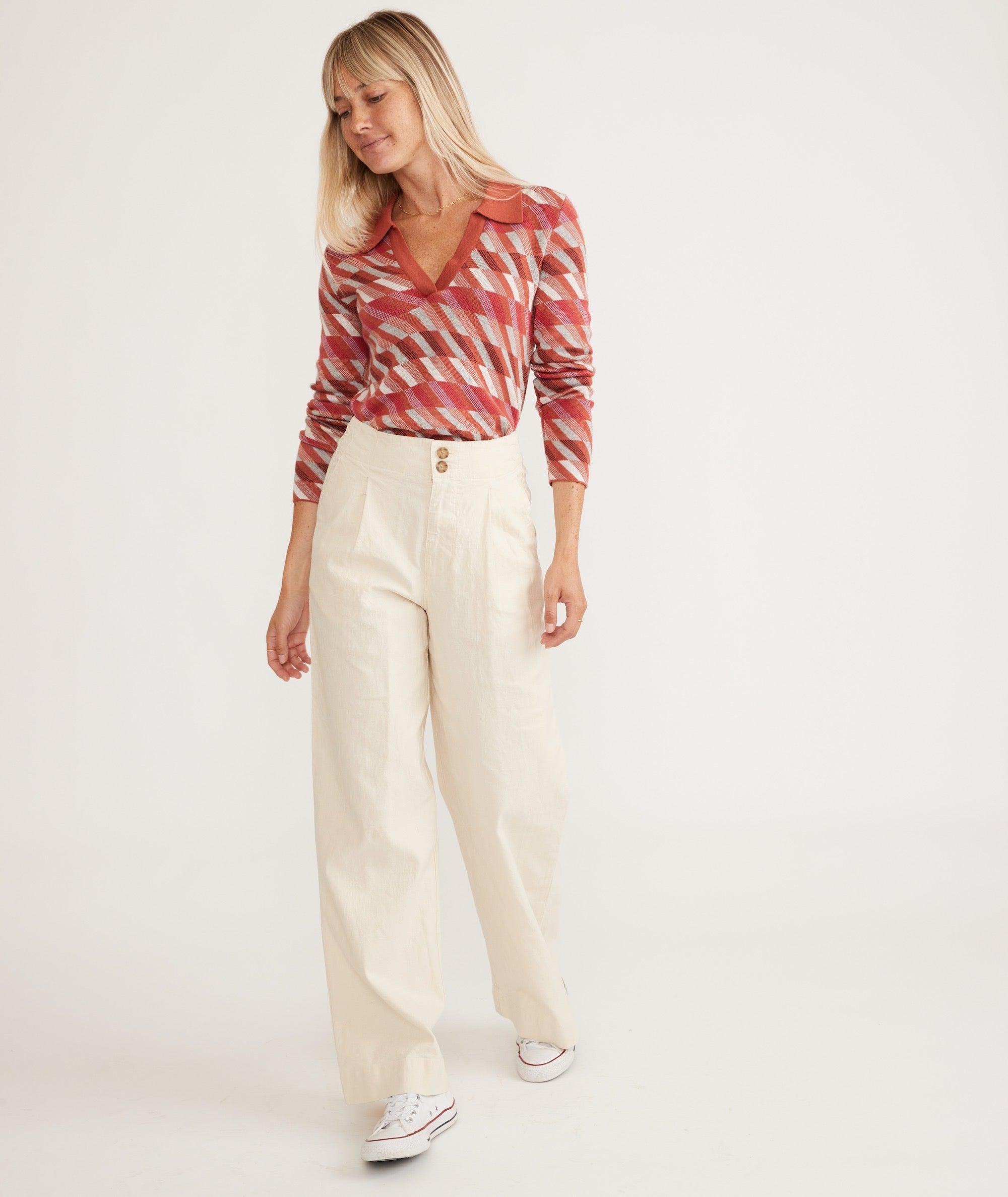 Flora High Waisted Trouser Product Image