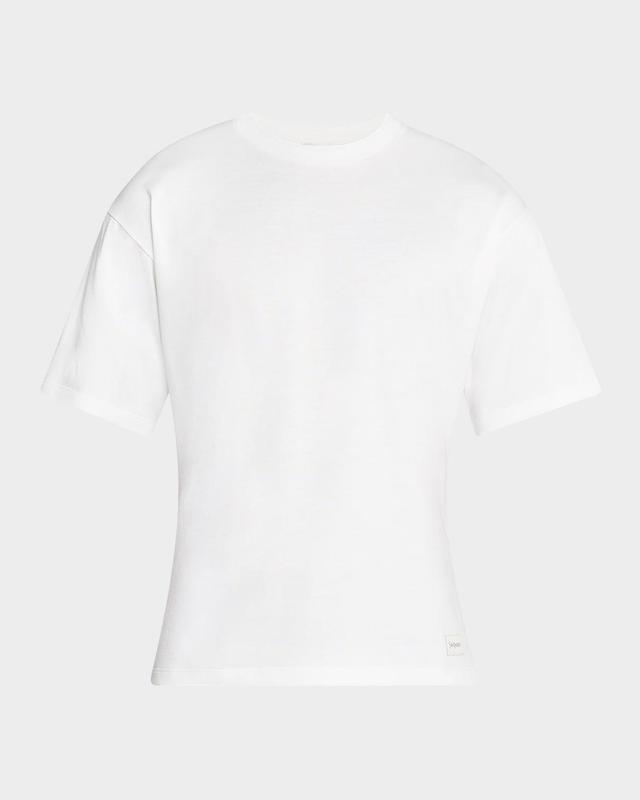 Mens T-Shirt with Logo Patch Product Image