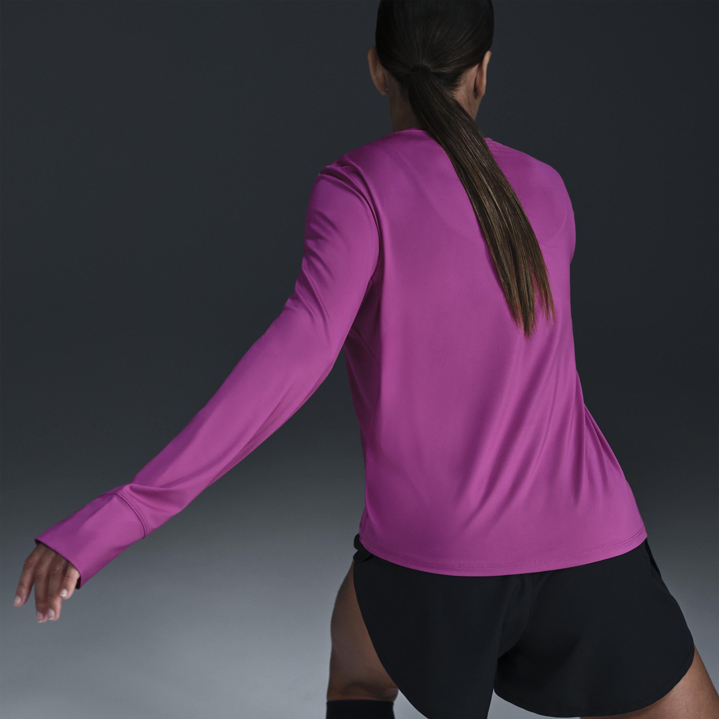 Nike Womens One Classic Dri-FIT Long-Sleeve Top Product Image