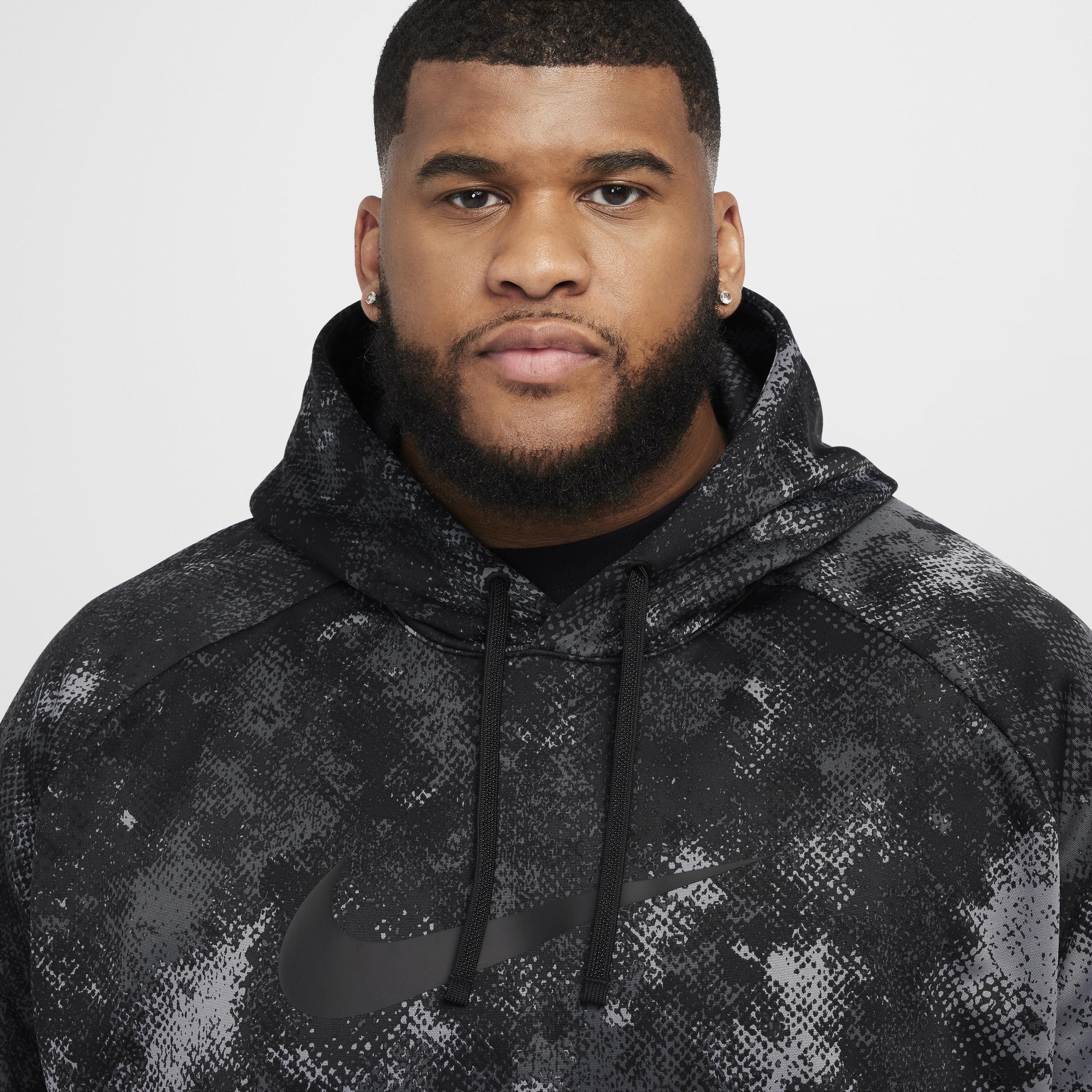 Nike Camo Men's Therma-FIT Versatile Pullover Hoodie Product Image