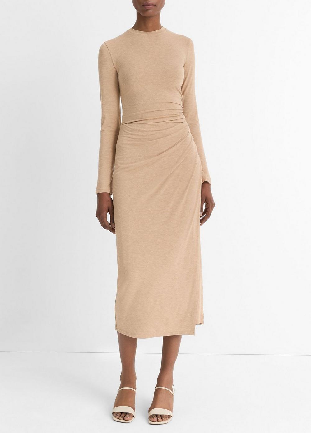 Side-Drape Midi Skirt Product Image