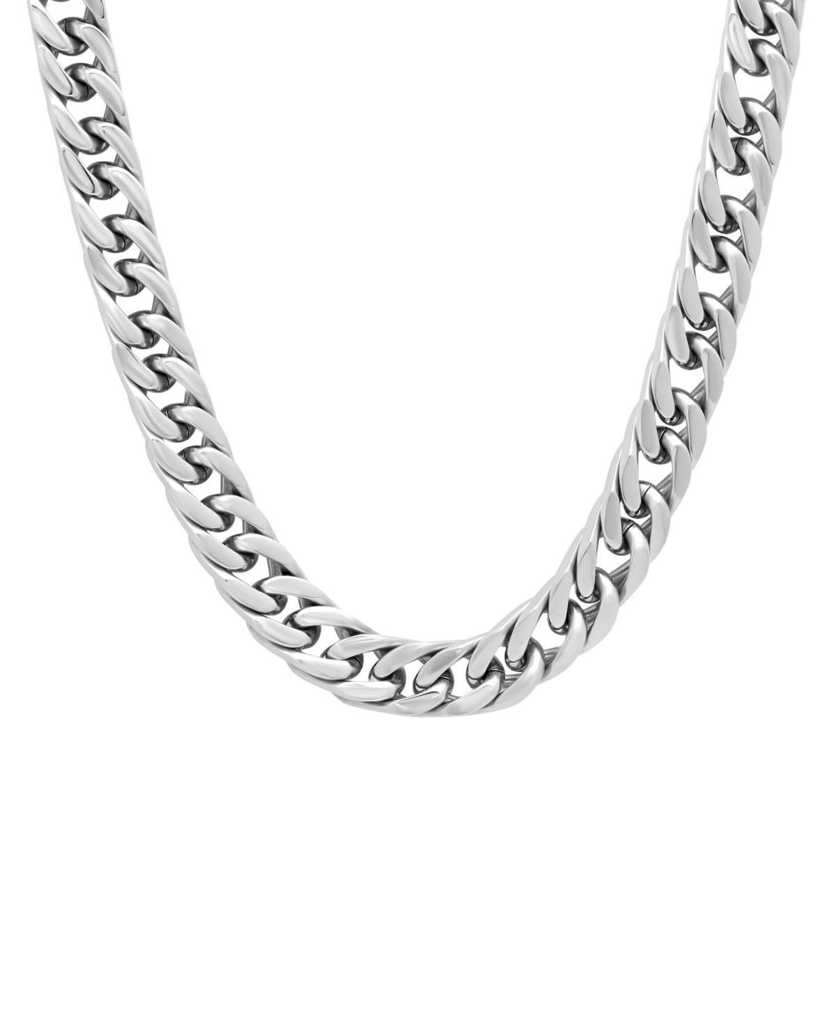 Macys Mens Simple Curb Link Chain Necklace Product Image