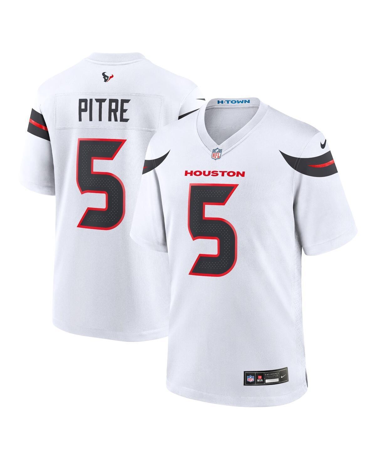 Nike Mens Jalen Pitre Houston Texans Alternate Game Jersey - White Product Image