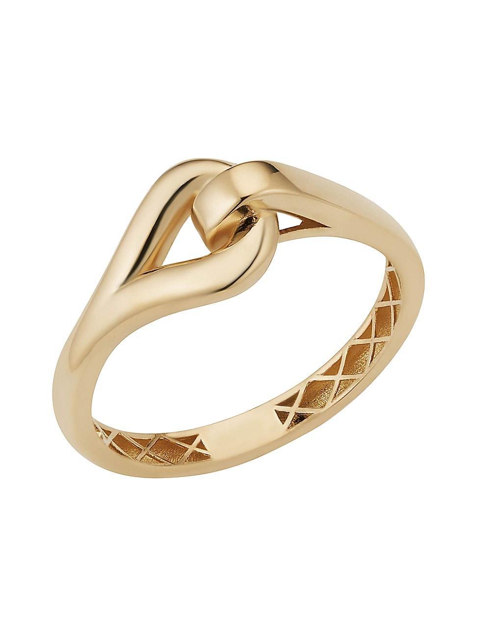 Womens 14K Yellow Gold Forever Linked Ring Product Image