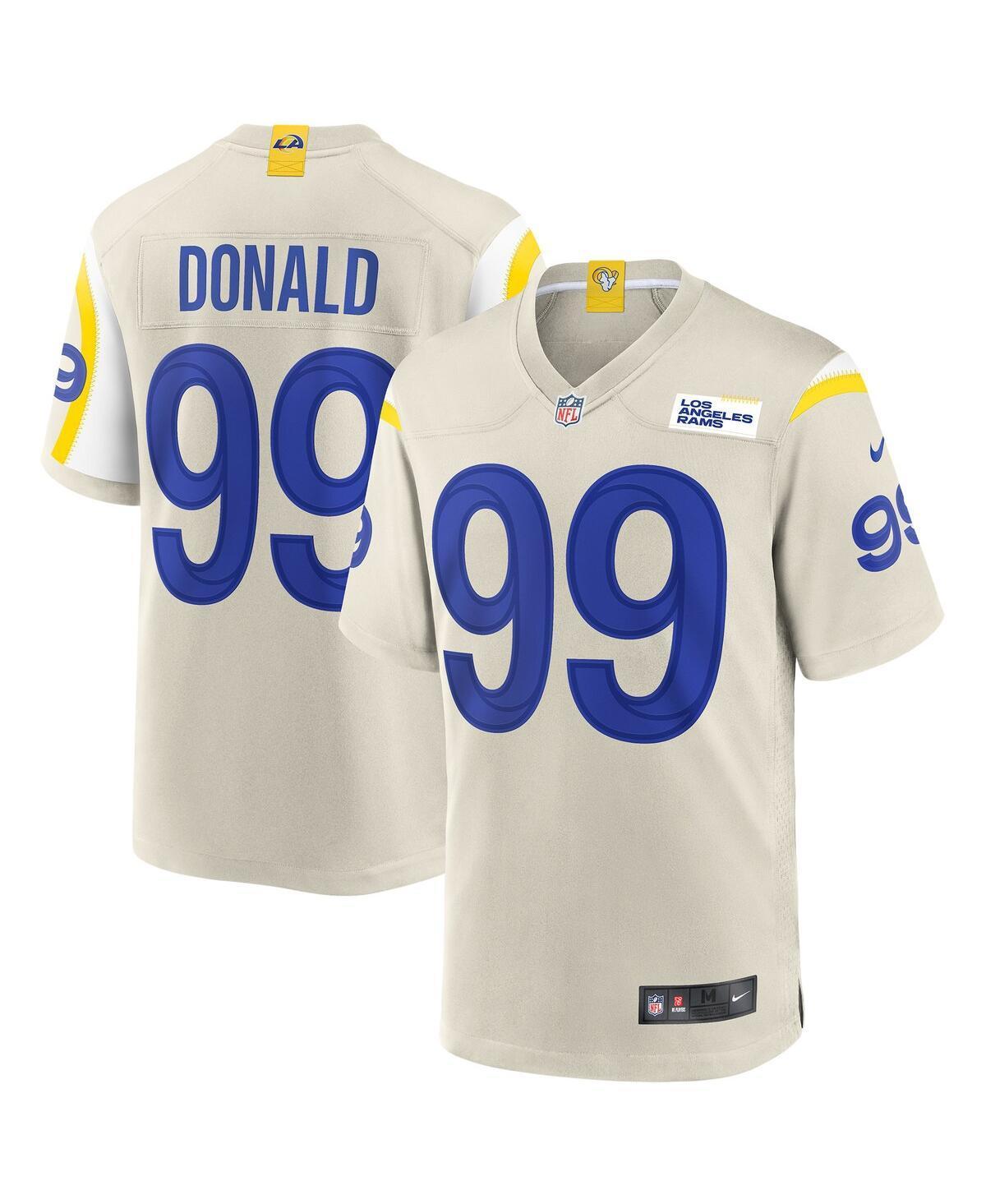 Mens Nike Aaron Donald Bone Los Angeles Rams Game Jersey Product Image