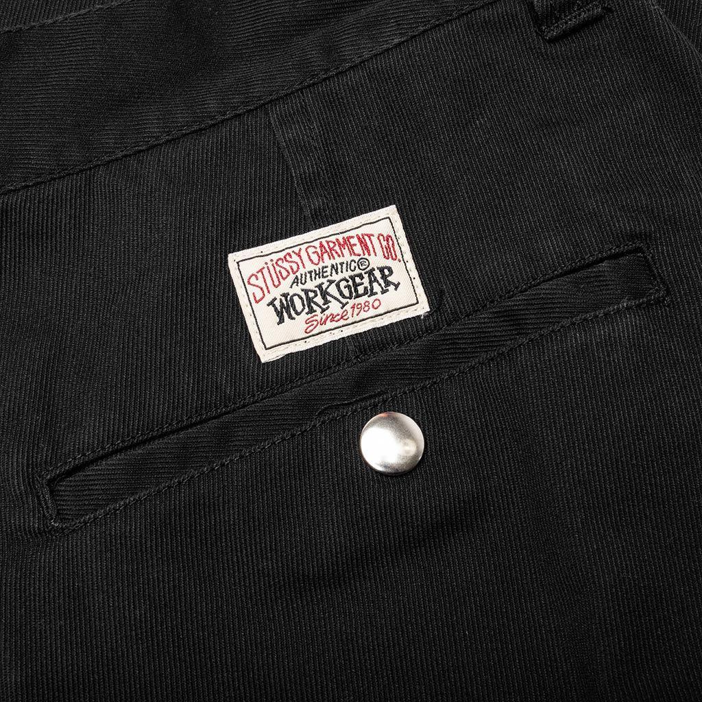 Twill Workgear Trouser - Black Male Product Image