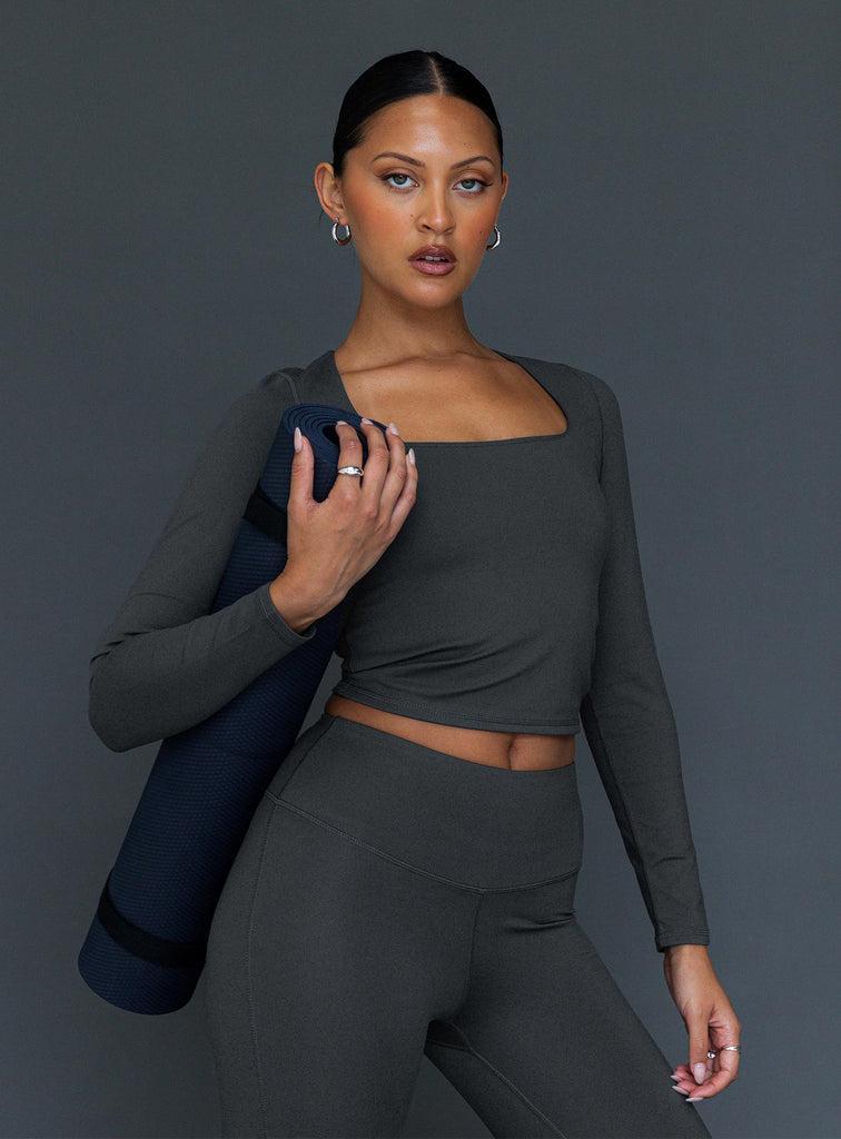 Thriving Activewear Top Grey product image