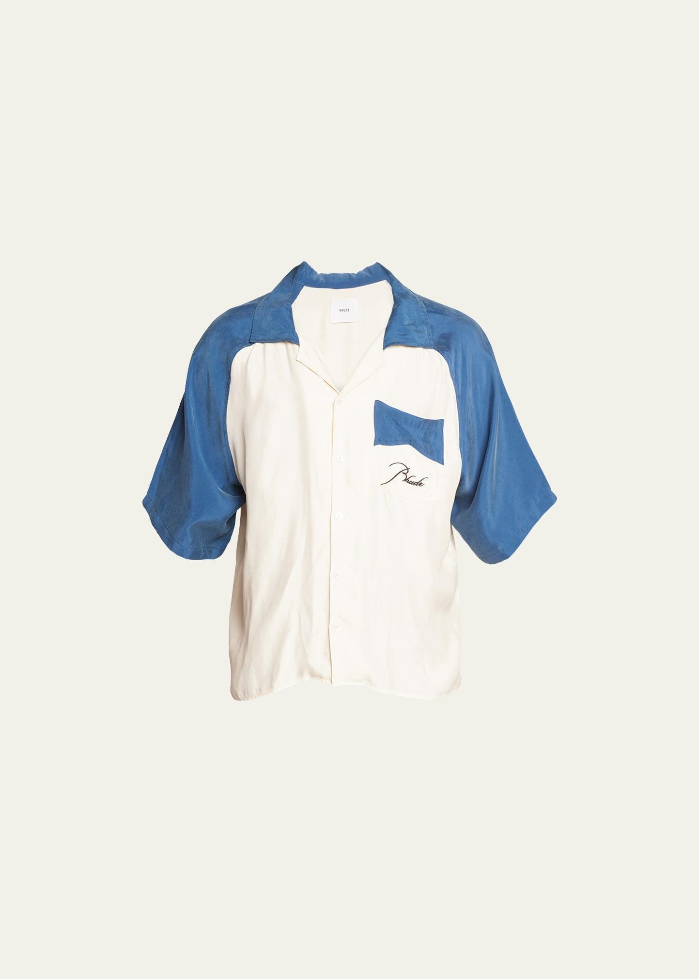 Mens Raglan Camp Shirt Product Image