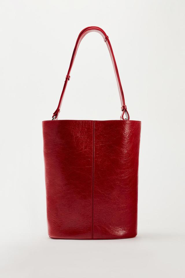 LEATHER BUCKET BAG Product Image