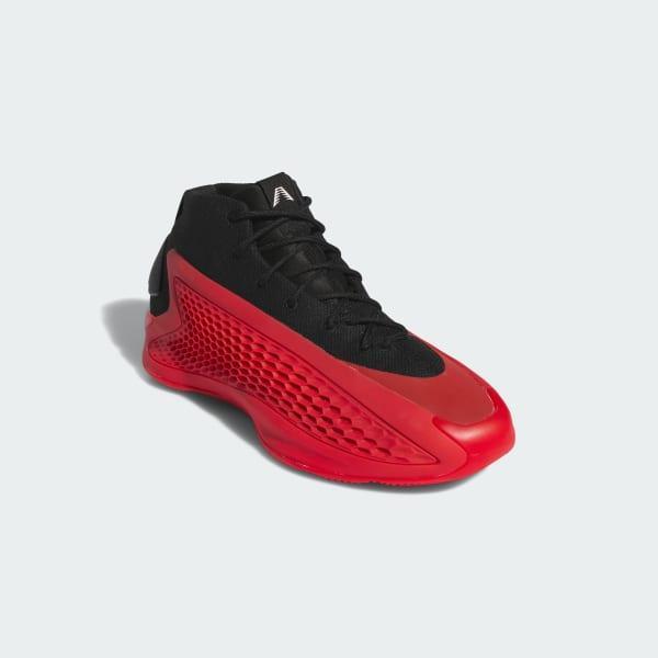 Anthony Edwards 1 Pure Ruby Mid Basketball Shoes Product Image