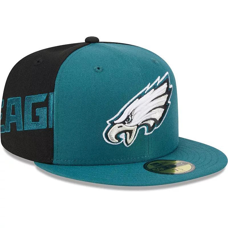 Mens New Era Midnight Philadelphia Eagles Gameday 59FIFTY Fitted Hat Product Image