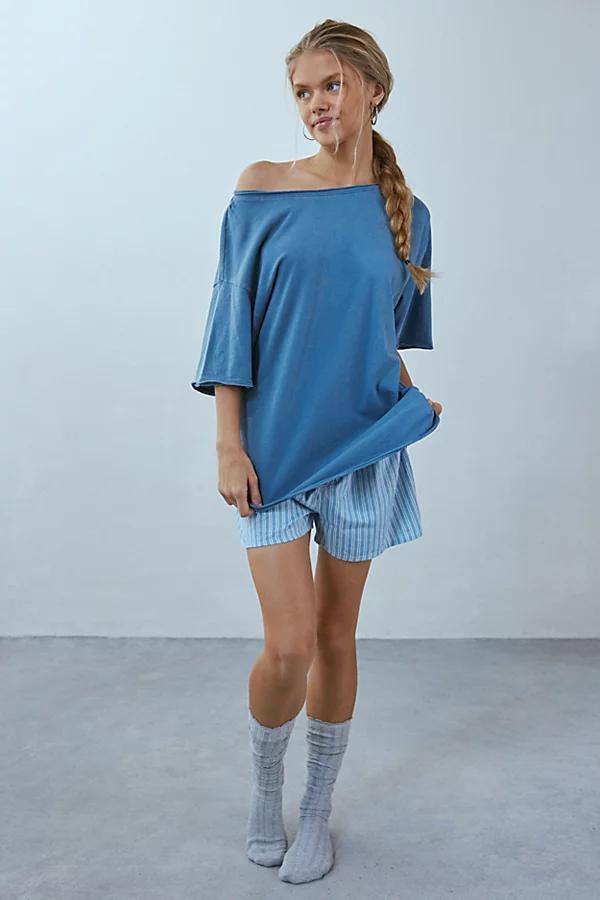 Out From Under Chill Out Off-The-Shoulder Tee Womens at Urban Outfitters Product Image