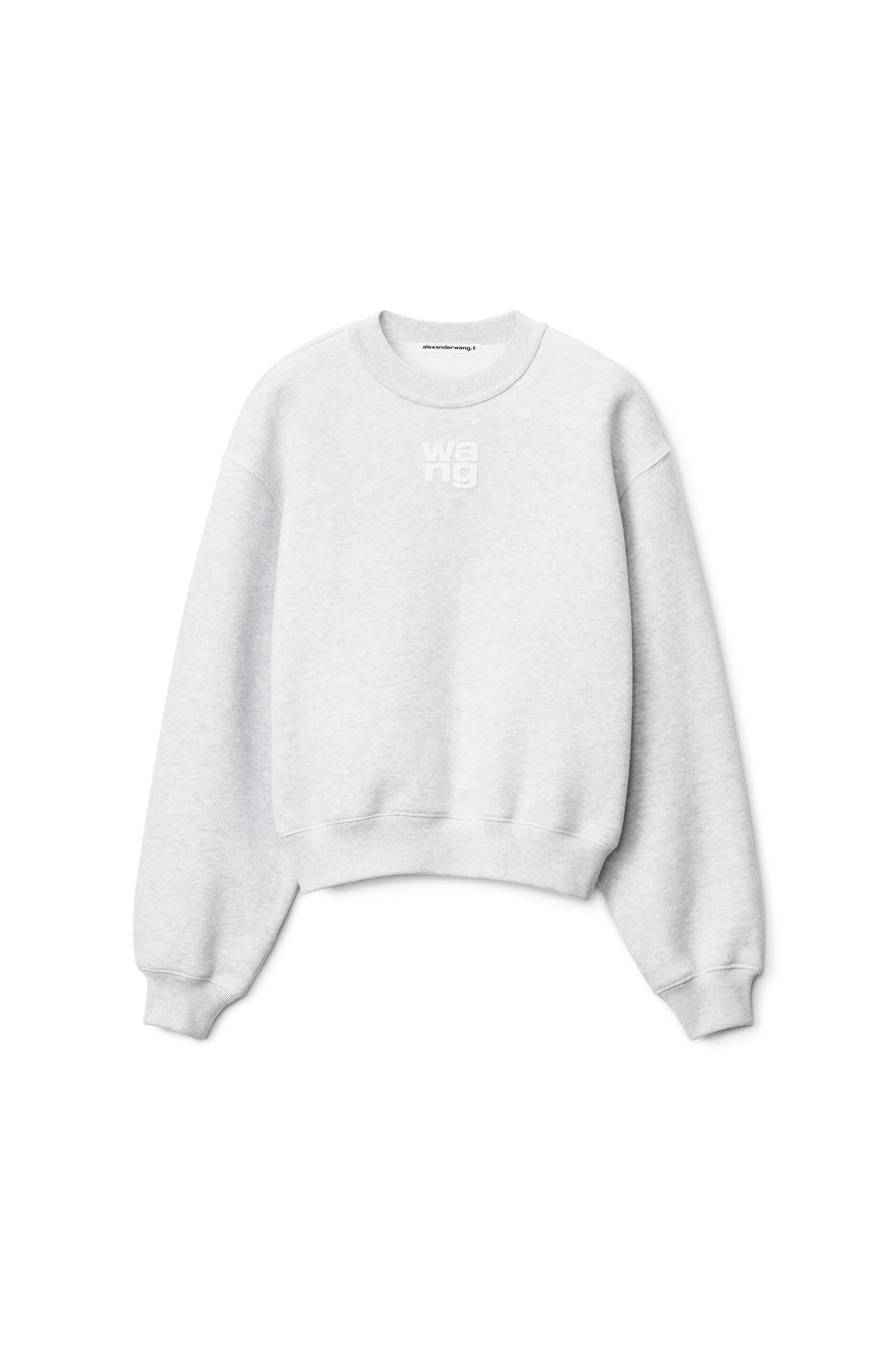 Puff Logo Sweatshirt In Structured Terry product image