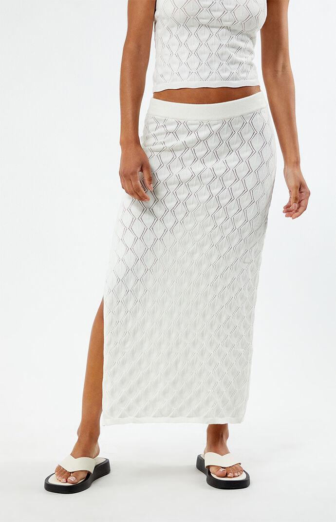 Rhythm Womens Daisy Knit Midi Skirt Product Image