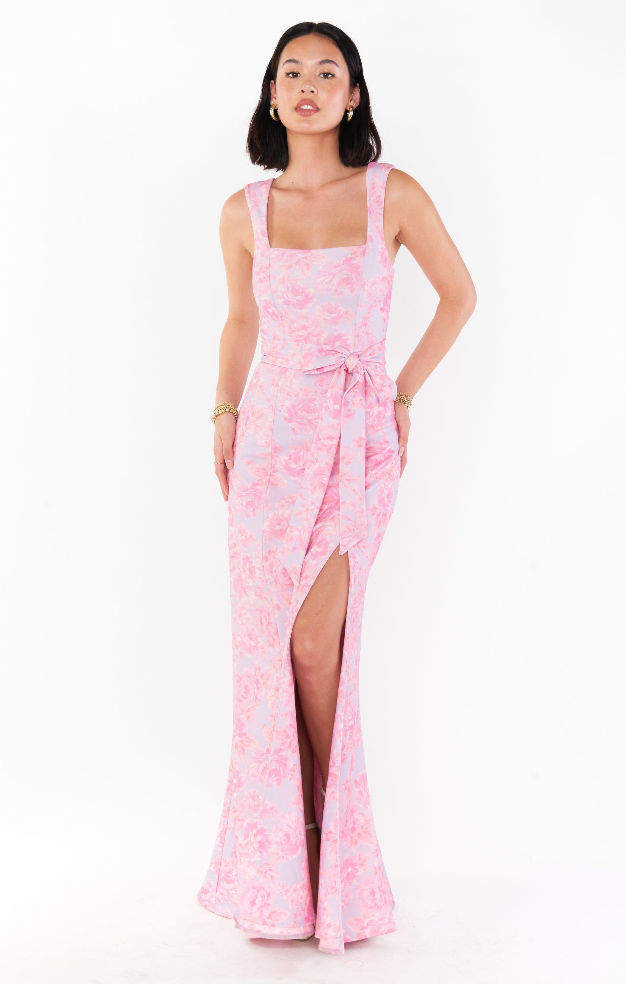 Paris Gown ~ Blushing Floral Stretch Product Image