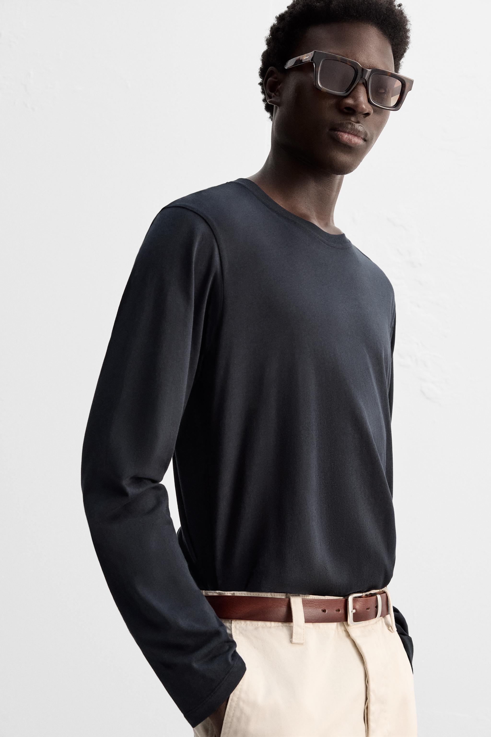 LIGHTWEIGHT LONG SLEEVE COTTON SHIRT Product Image