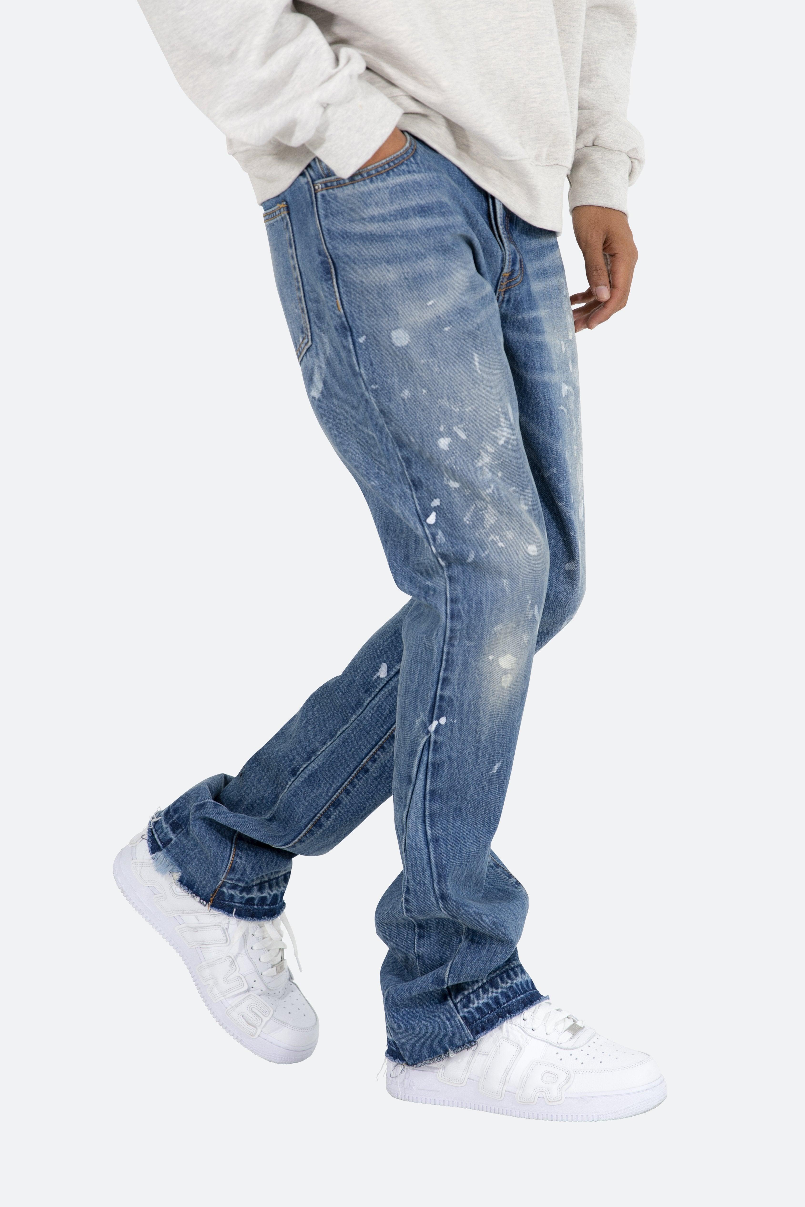 B400 Flare Denim - Blue Male Product Image