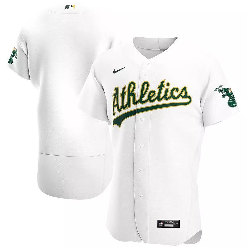 Mens Nike Oakland Athletics Home Authentic Team Jersey Product Image