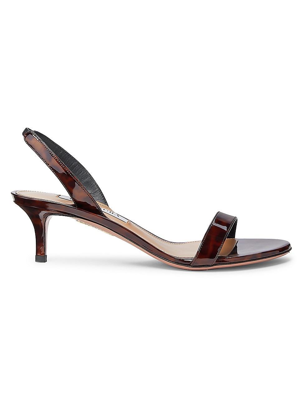 Womens So Nude 50MM Patent Leather Sandals Product Image