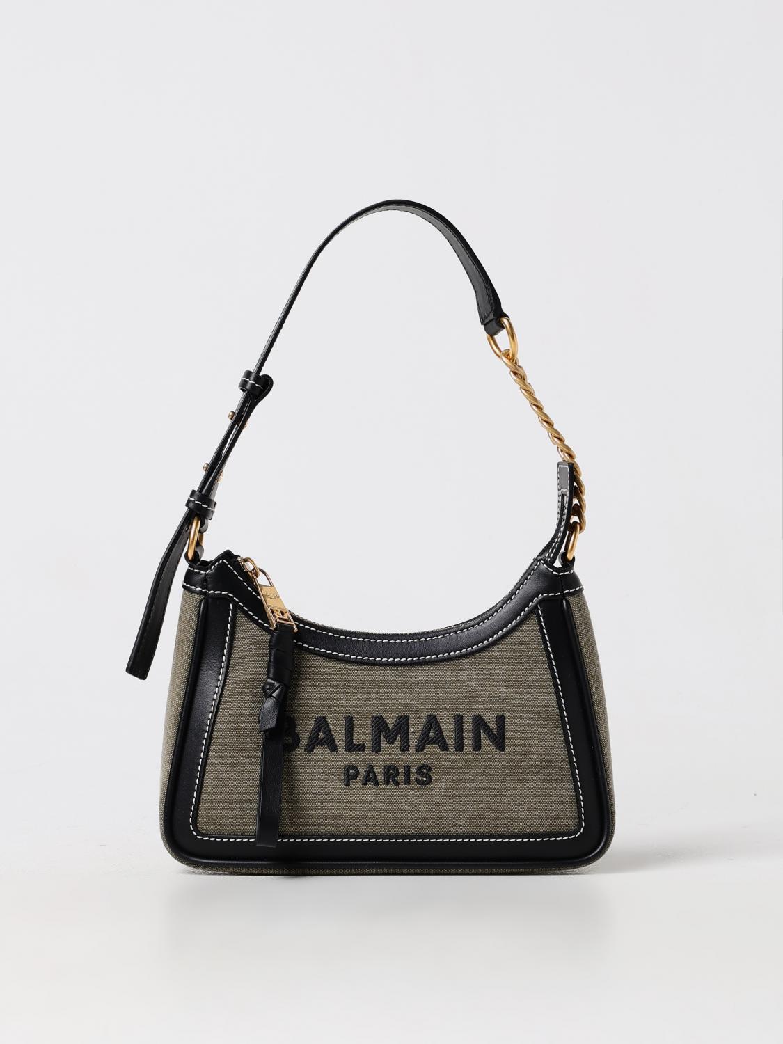 BALMAIN Shoulder Bag  Woman Color Kaki Product Image