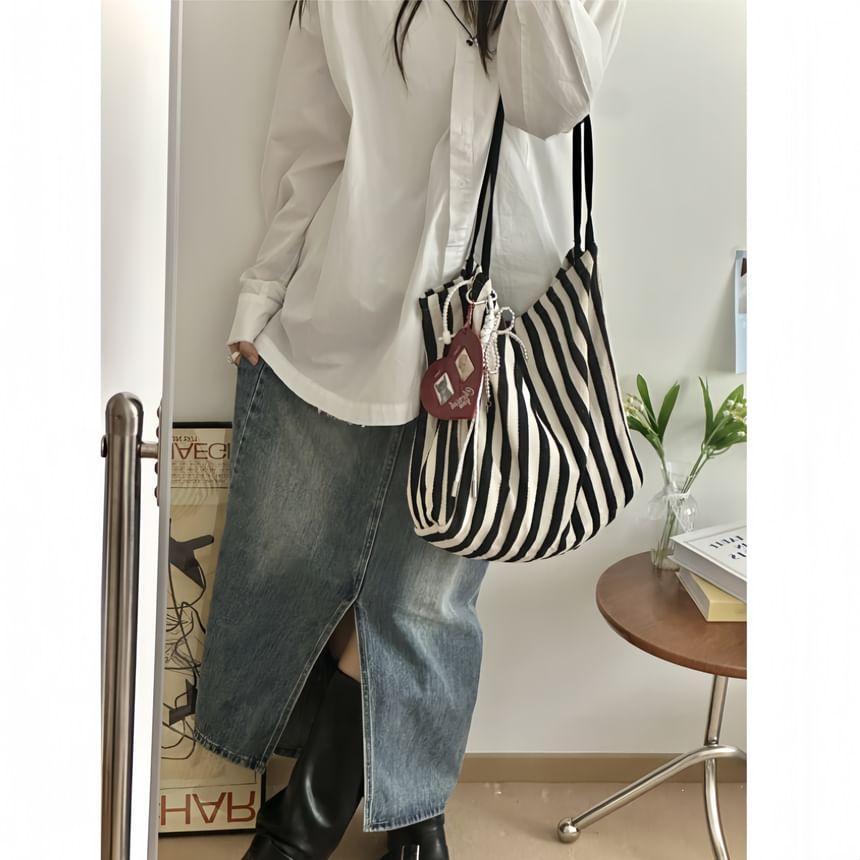 Striped Tote Bag Product Image