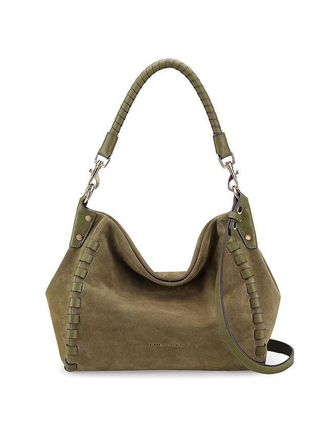 Womens Zen Suede Hobo Bag Product Image