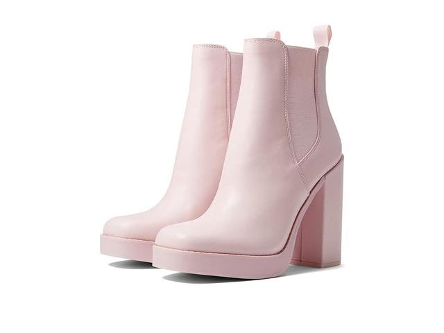 Steve Madden Triple Bootie (Pink Leather) Women's Boots Product Image