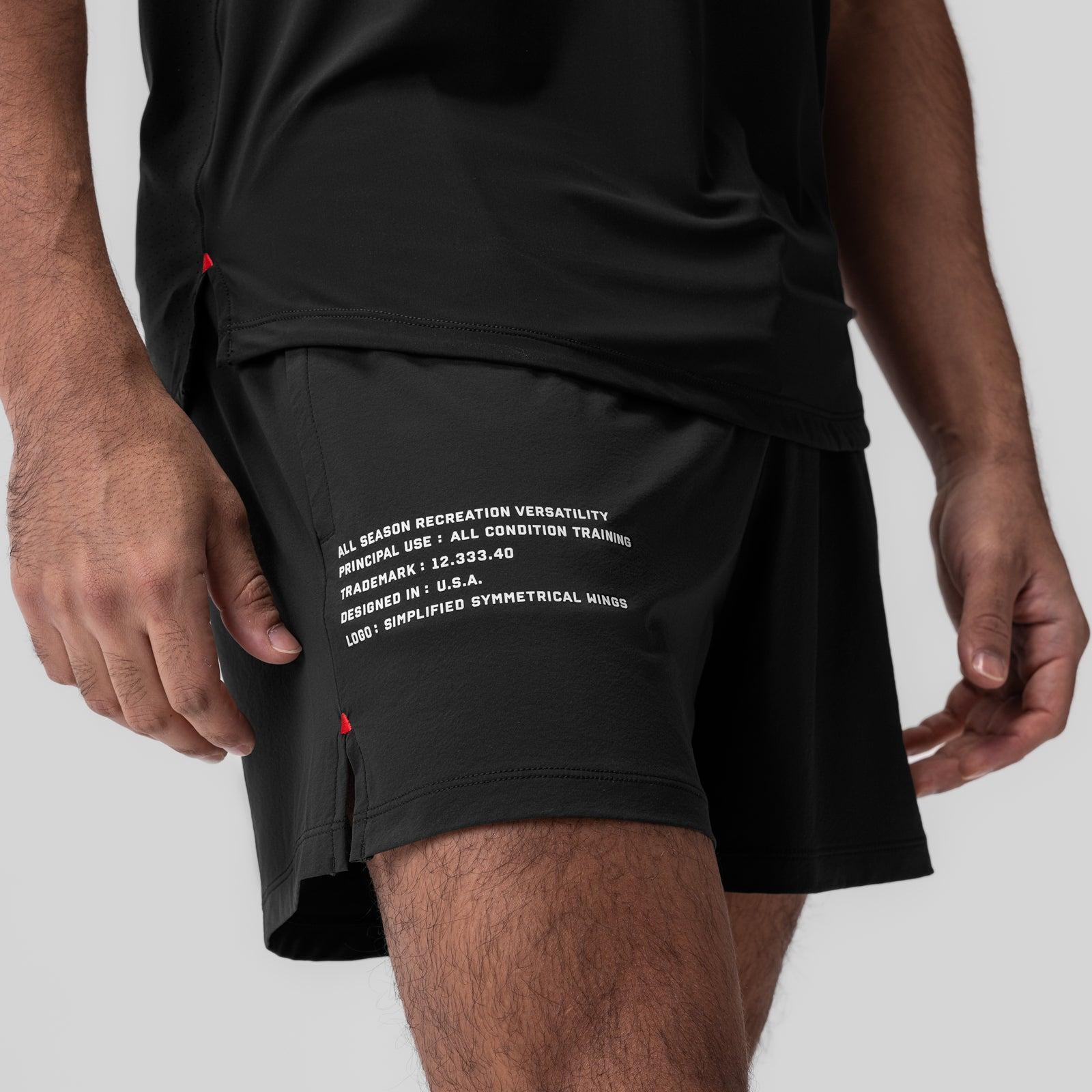 0942. Aerotex™ 5" Training Short - Black Product Image