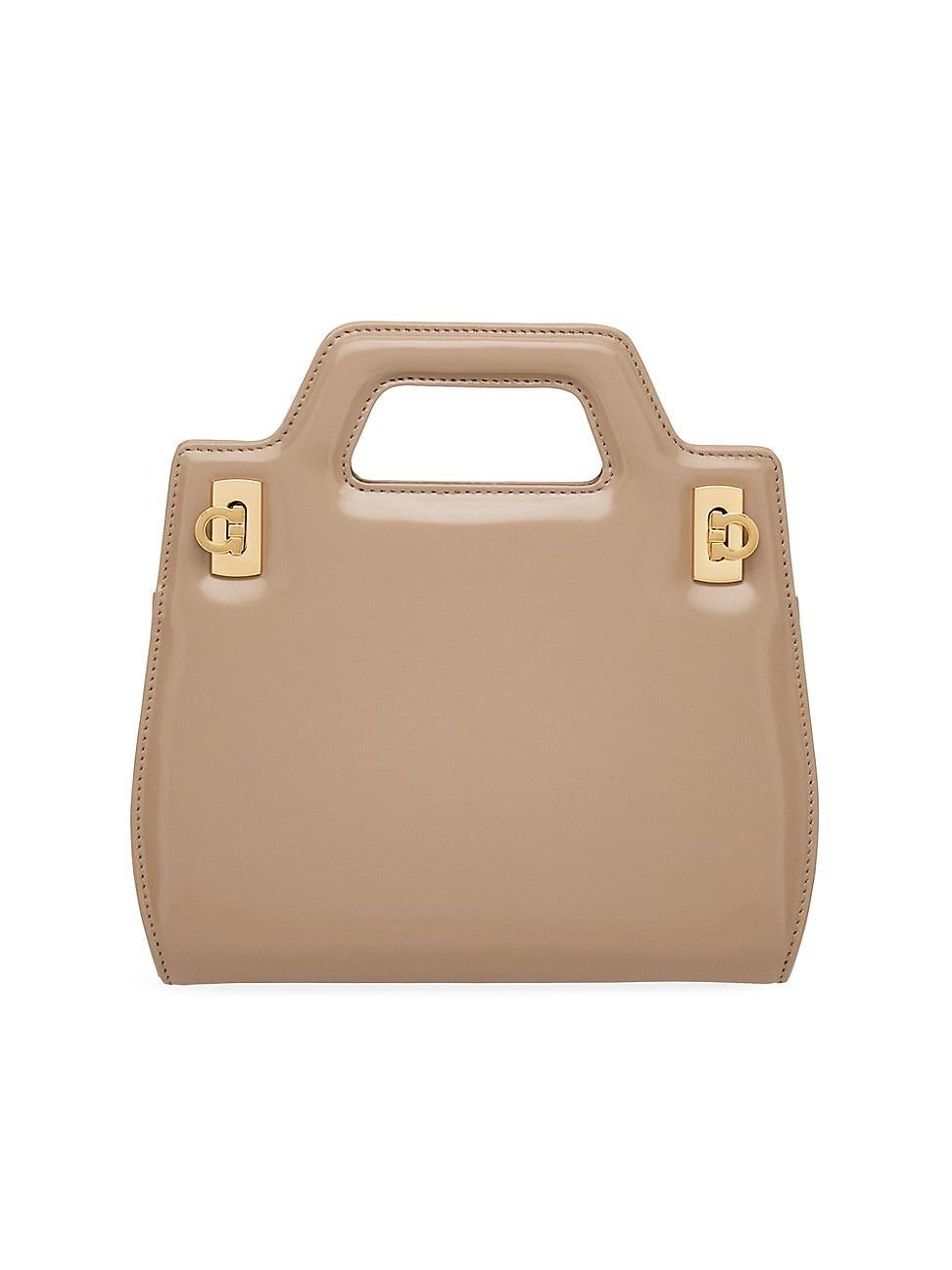 Womens Mini Wanda Leather Top-Handle Bag Product Image