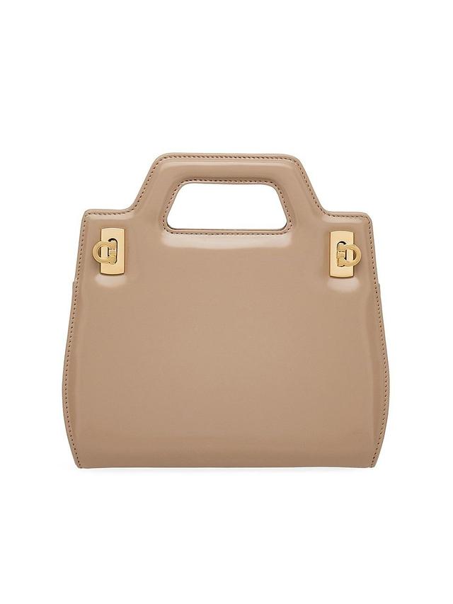 Womens Mini Wanda Leather Top-Handle Bag Product Image