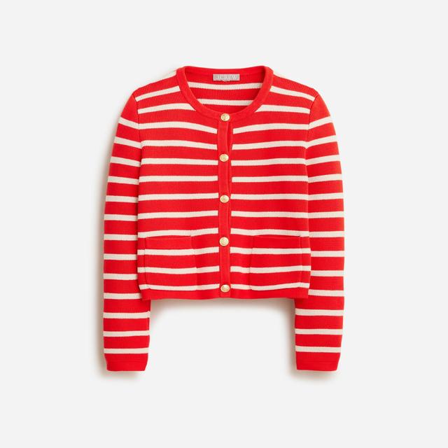 Emilie sweater lady jacket in stripe Product Image