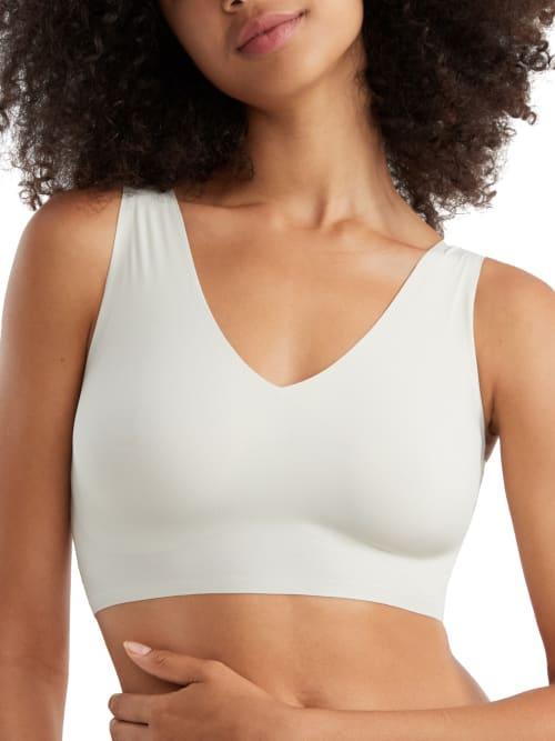 Calvin Klein Invisibles Comfort Lightly Lined V-Neck Bralette QF4708, Womens Product Image