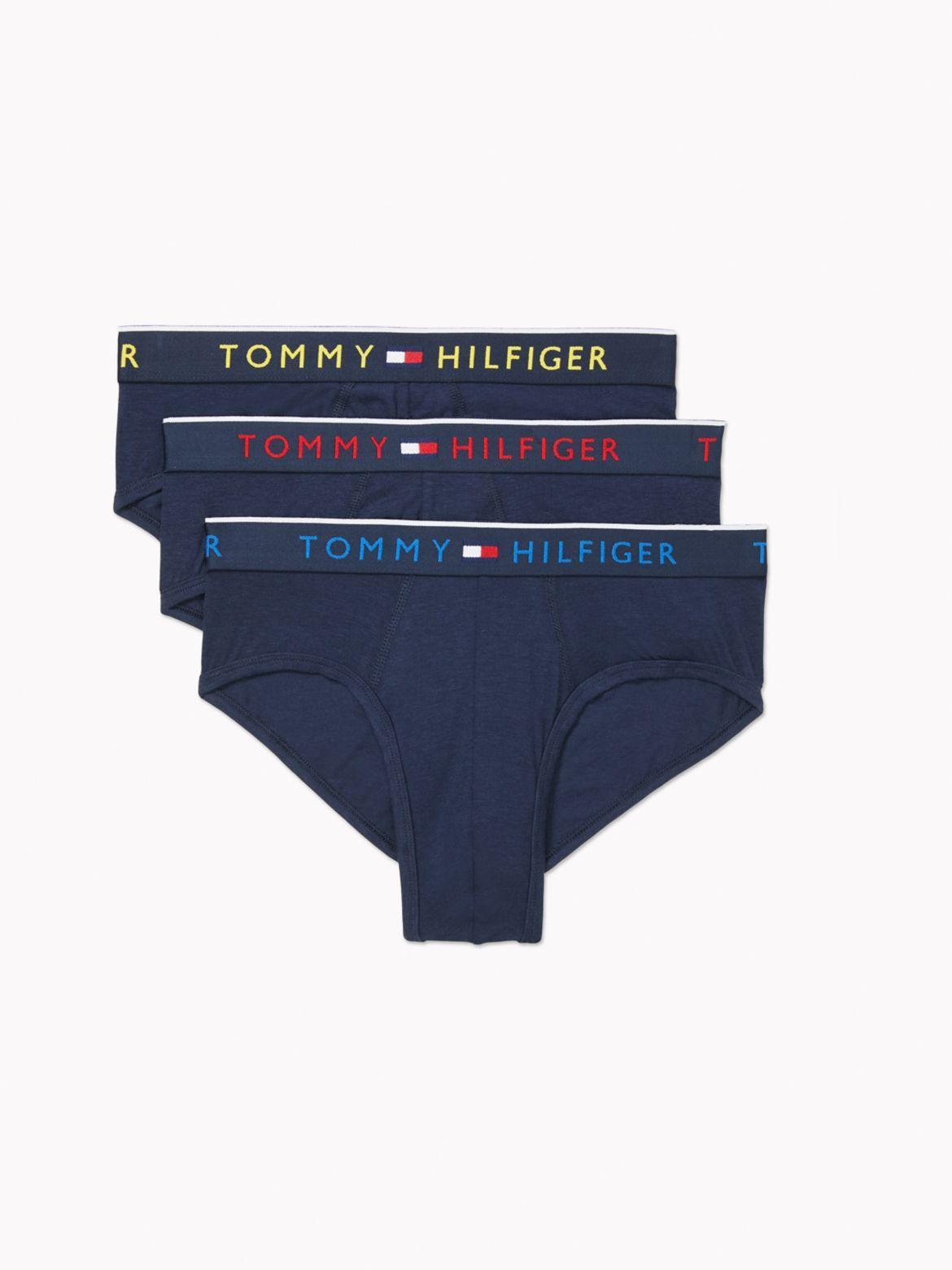 Tommy Hilfiger Men's Essential Luxe Stretch Brief 3-Pack Product Image