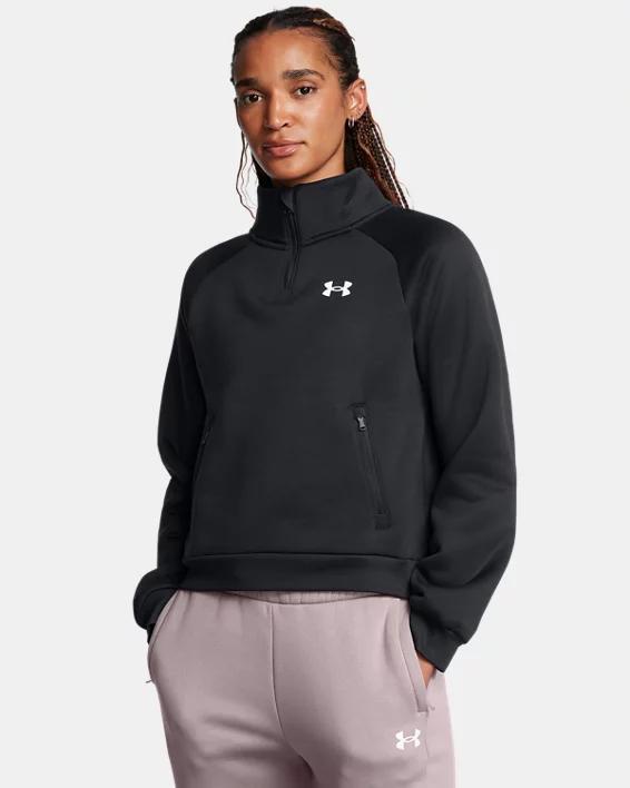 Womens Armour Fleece Pro  Zip Product Image