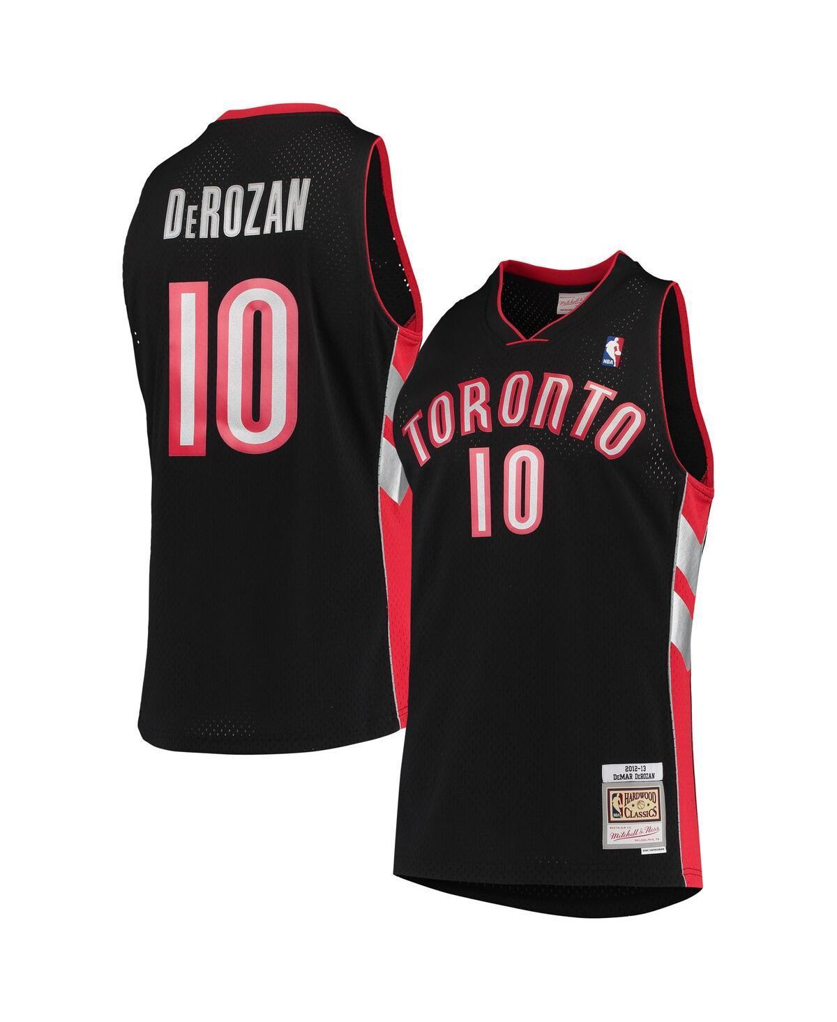 Mens DeMar DeRozan Black Toronto Raptors 2012-13 Hardwood Classics Swingman Jersey - Black Product Image