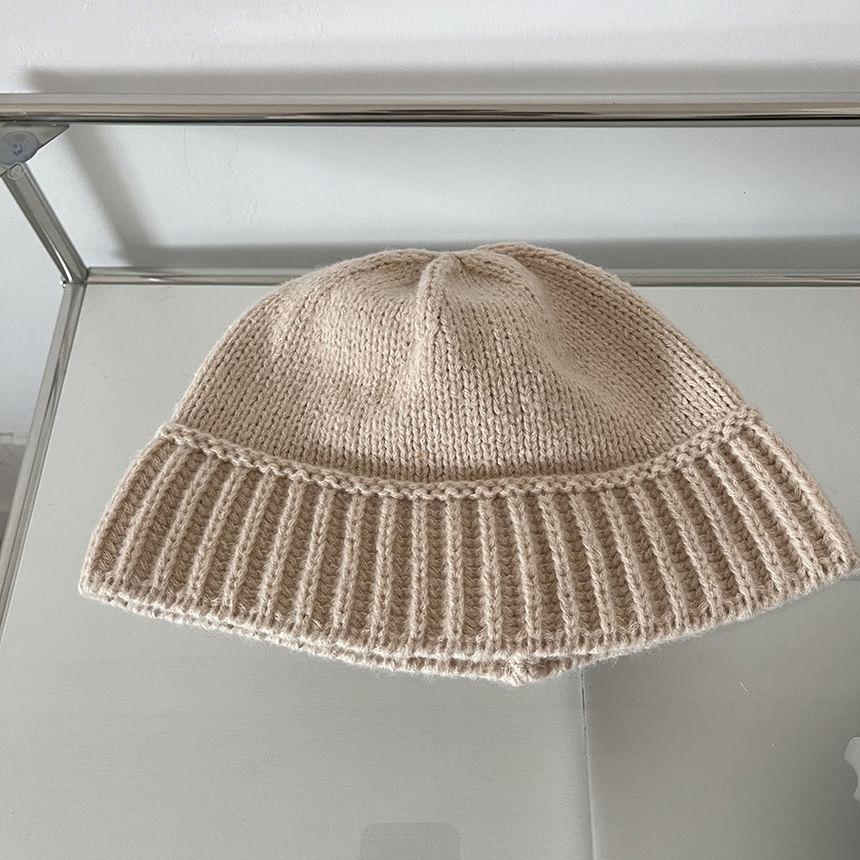 Two-Tone Knit Bucket Hat product image