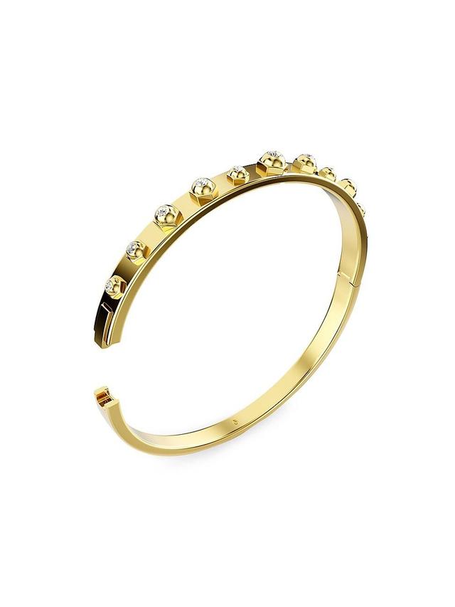 Womens Numina Goldtone & Swarovski Crystal Bangle Product Image