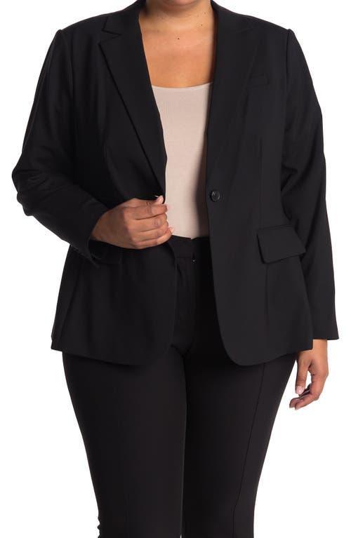 Veronica Beard Classic Lambswool Blend Single Button Blazer Product Image