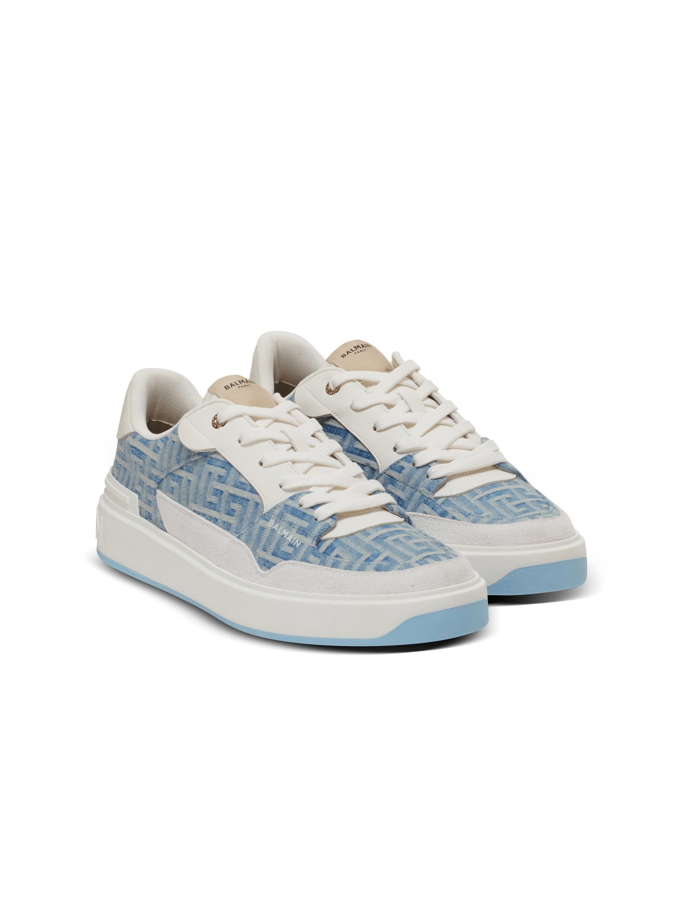 B-Court Flip sneakers in monogrammed denim Product Image