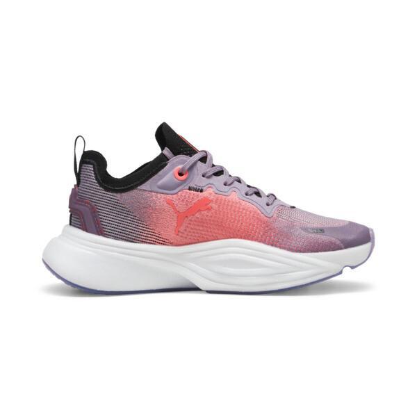 PUMA PWR NITROâ¢ SQD 2 Women's Training Shoes in Pale Plum/Sunset Glow/White Product Image