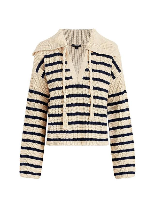 Womens The Sloane Striped Popover Sweater Product Image