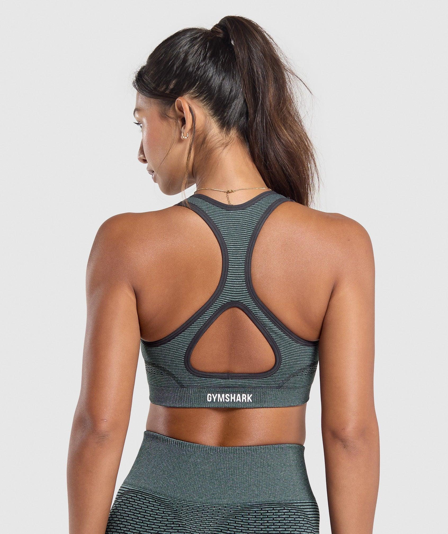 Gymshark Sport Seamless Sports Bra - Victory Green/Discipline Green Female Product Image