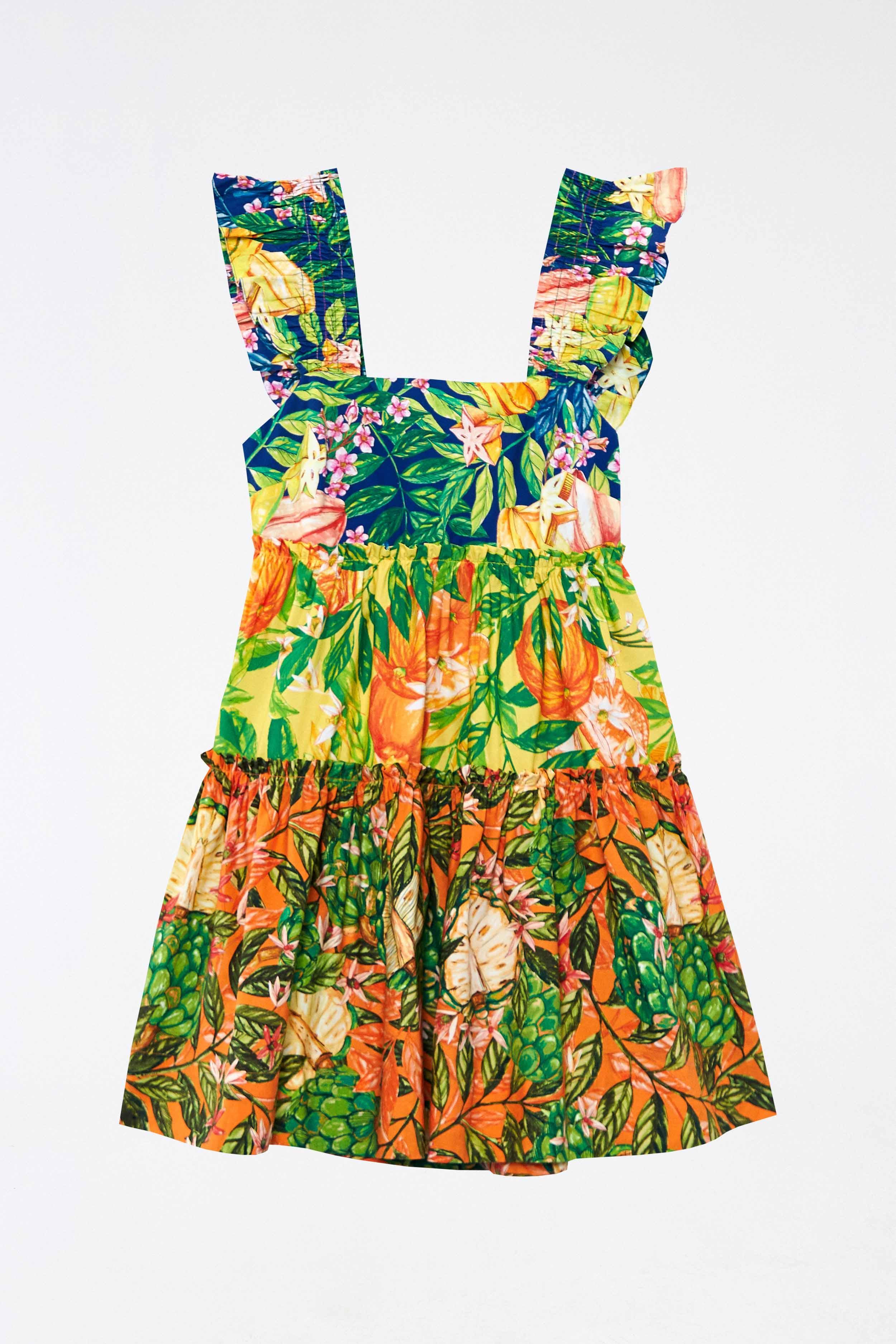 Caipirinha Tiered Mini Dress Product Image