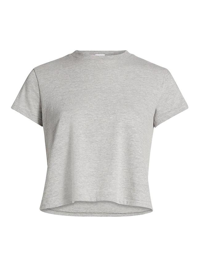 Womens Cotton Crop T-Shirt Product Image