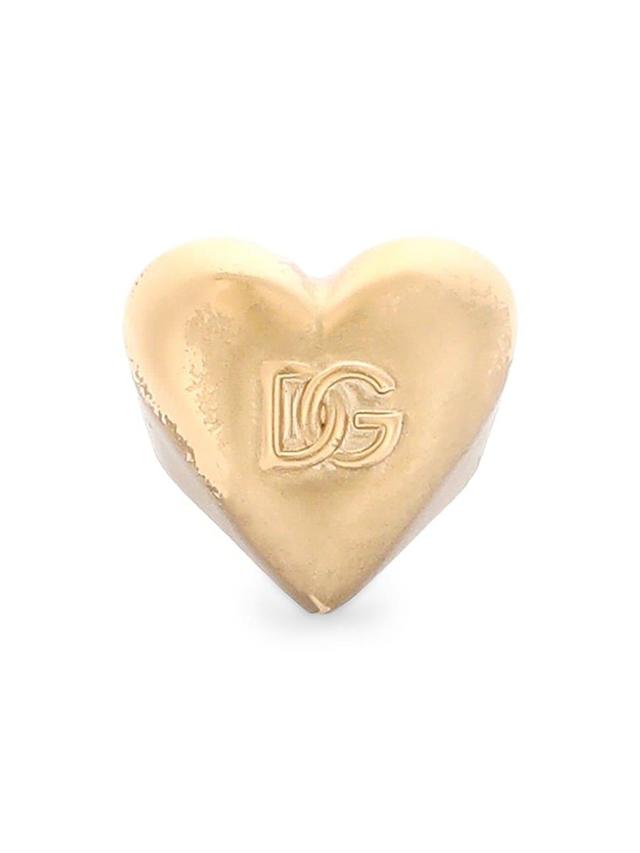 Womens Goldtone Monogram Heart Ring Product Image