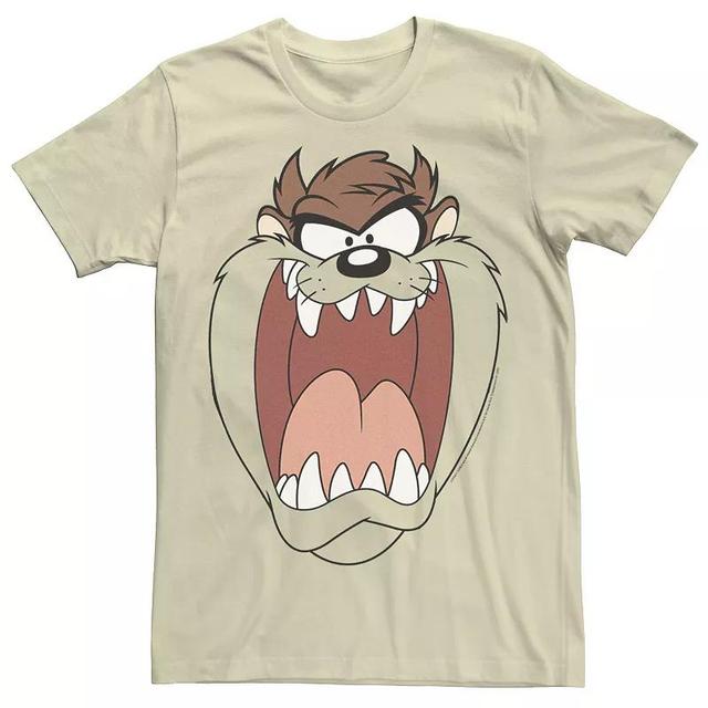 Mens Looney Tunes Tazmanian Devil Big Face Portrait Tee Product Image